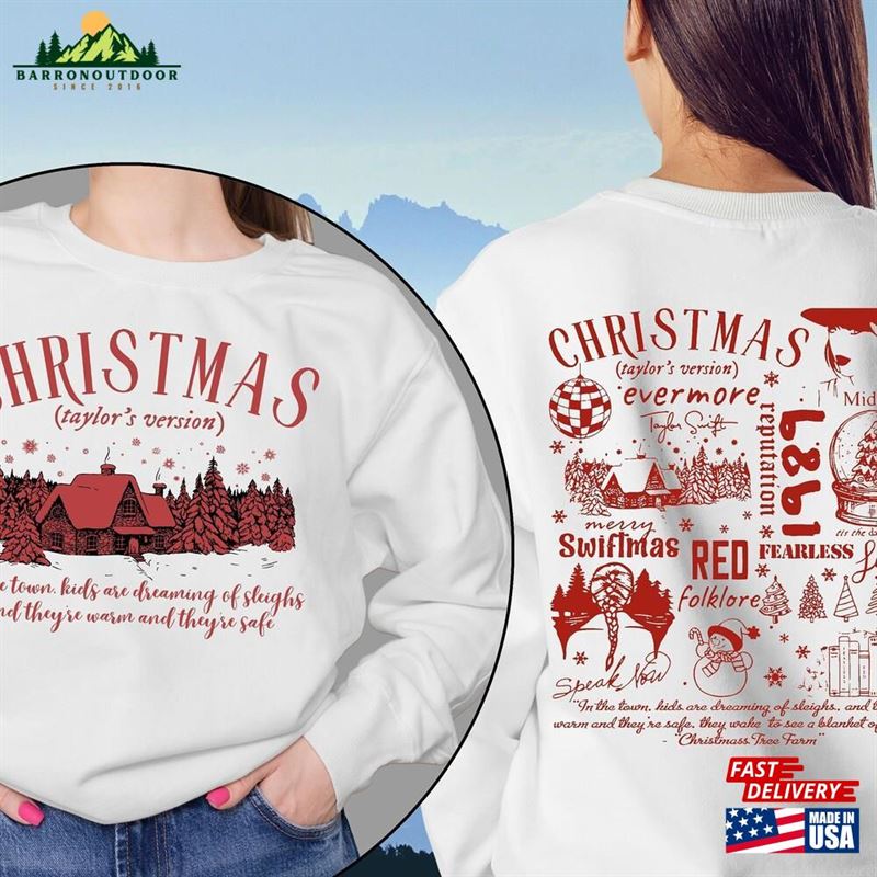 Merry Swiftmas Sweatshirt Swiftie Merch Chritsmas Shirt T-Shirt Classic Merry Swiftmas Sweatshirt Swiftie Merch Chritsmas Shirt T-Shirt Classic