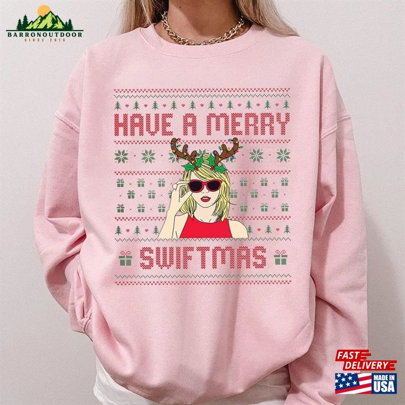 Merry Swiftmas The Era Tour Christmas Sweatshirt Taylor Version Shirt Eras Unisex Hoodie Merry Swiftmas The Era Tour Christmas Sweatshirt Taylor Version Shirt Eras Unisex Hoodie