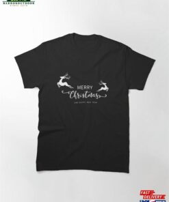 Mery Christmas Reindeer Classic T-Shirt Unisex