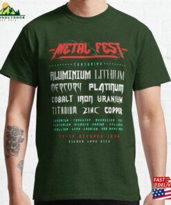 Metal Fest Shirt Tour T-Shirt Men’s Music Tee Unisex