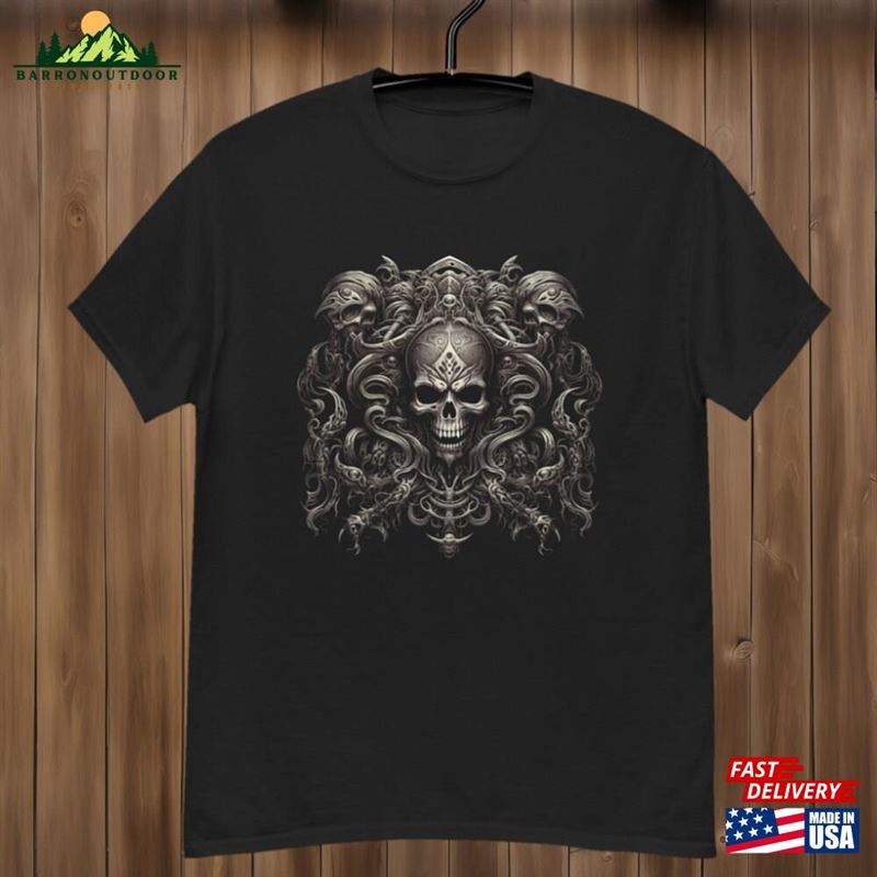 Metal Skul Heavy Shirt For Metalheads T-Shirt Hoodie Metal Skul Heavy Shirt For Metalheads T-Shirt Hoodie