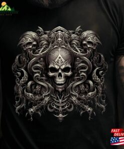 Metal Skul Heavy Shirt For Metalheads T-Shirt Hoodie
