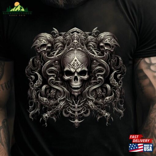 Metal Skul Heavy Shirt For Metalheads T-Shirt Hoodie