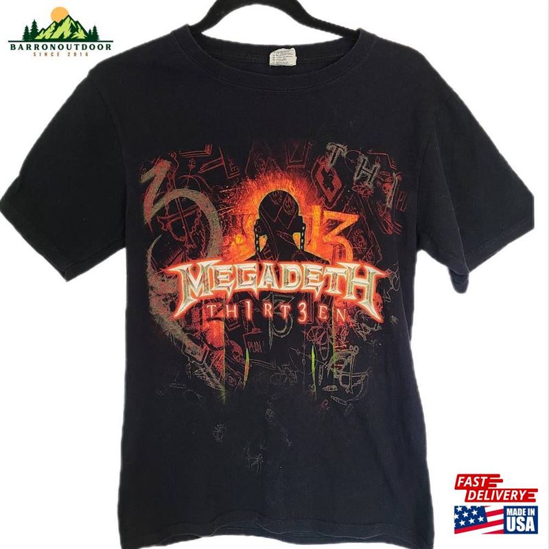 Metal Tour Tshirt Mens Small T-Shirt Classic Metal Tour Tshirt Mens Small T-Shirt Classic