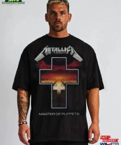 Metalica Cross Rock Band T-Shirt Unisex