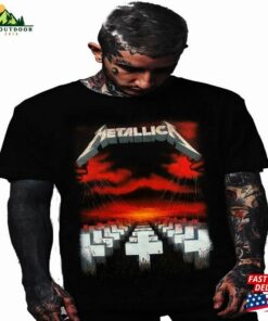 Metalica Rock Band T-Shirt Classic Unisex