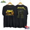 Metalica World Tour 2023 T-Shirt Rock Band Unisex Gift For Fans Shirt Vintage Tee Sweatshirt