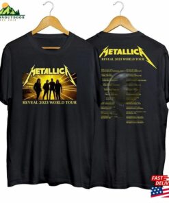 Metalica World Tour 2023 T-Shirt Rock Band Unisex Gift For Fans Shirt Vintage Tee Sweatshirt