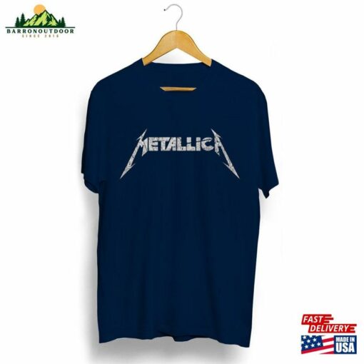 Metallica 2023 T-Shirt Band Tee Vintage Aesthetic Distressed Shirt Concert Music Tour Unisex