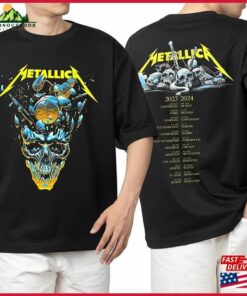 Metallica 72 Seasons 2023 – 2024 World Tour T-Shirt Band Metal Event Hoodie Unisex