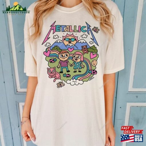 Metallica Band Metal Shirt Tour 2023 2024 Event T-Shirt Men Women Rock Tee Unisex Sweatshirt