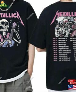 Metallica Band Metal Tour 2023 2024 Shirt Event T-Shirt Men Women Classic Sweatshirt