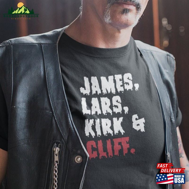 Metallica Band Names T Shirt Lars James Unisex Hoodie Metallica Band Names T Shirt Lars James Unisex Hoodie
