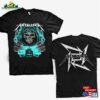 Metallica Band Shirt Skull Music Rock Festival Tour World 2023 Classic Unisex