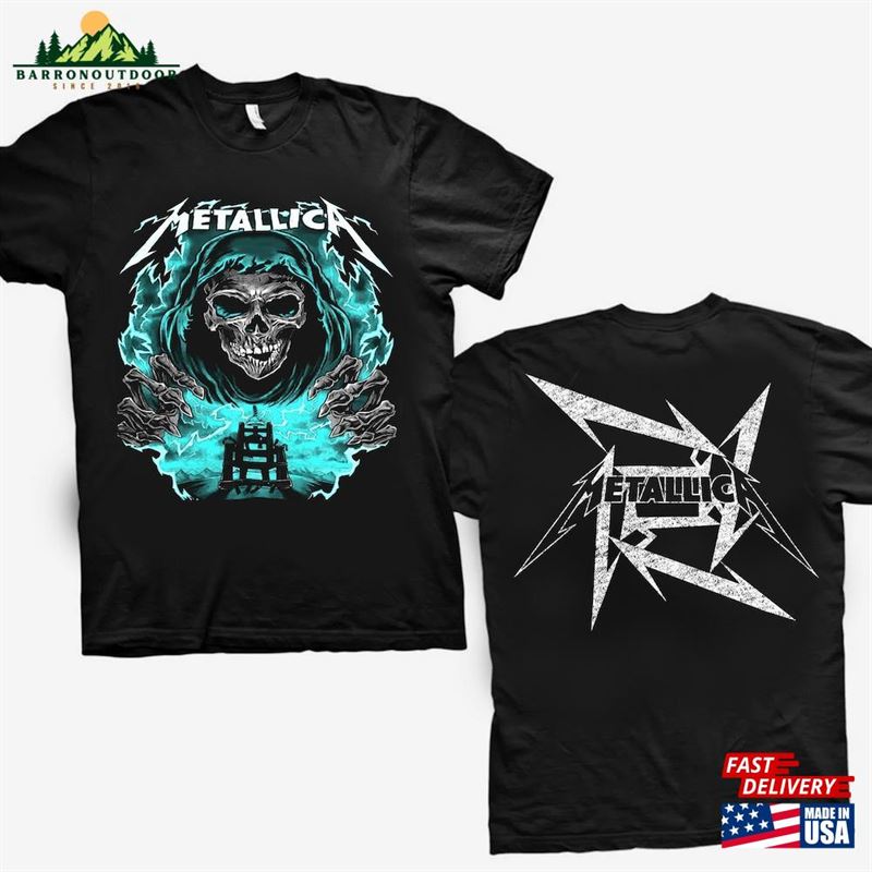 Metallica Band Shirt Skull Music Rock Festival Tour World 2023 Classic Unisex Metallica Band Shirt Skull Music Rock Festival Tour World 2023 Classic Unisex