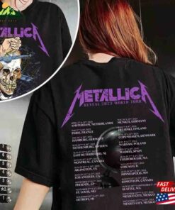 Metallica Band Shirt Tour Classic Hoodie