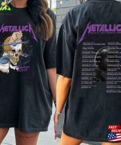 Metallica Band Shirt Tour Classic Hoodie
