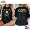 Metallica Band T-Shirt Sweatshirt World Tour 2023 Hoodie Classic