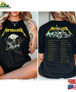 Metallica Band T-Shirt Sweatshirt World Tour 2023 Hoodie Classic
