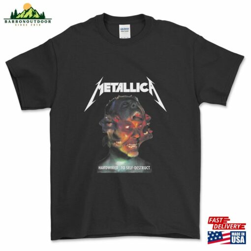 Metallica Band T-Shirt Unisex Classic
