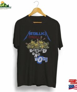 Metallica Band Tee Vintage Aesthetic Distressed Shirt Concert T-Shirt World Tour 2023 Hoodie