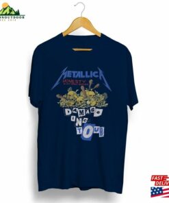 Metallica Band Tee Vintage Aesthetic Distressed Shirt Concert T-Shirt World Tour 2023 Hoodie