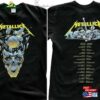 Metallica Band Thrash Metal Tour 2023 2024 2Sides Shirt T-Shirt Vintage Merch Unisex Sweatshirt