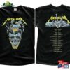 Metallica Band Thrash Metal Tour 2023 2024 Shirt Vintage Classic Hoodie