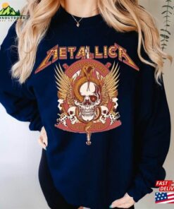 Metallica Band Thrash Metal Tour 2023 2024 Shirt Vintage T-Shirt Unisex