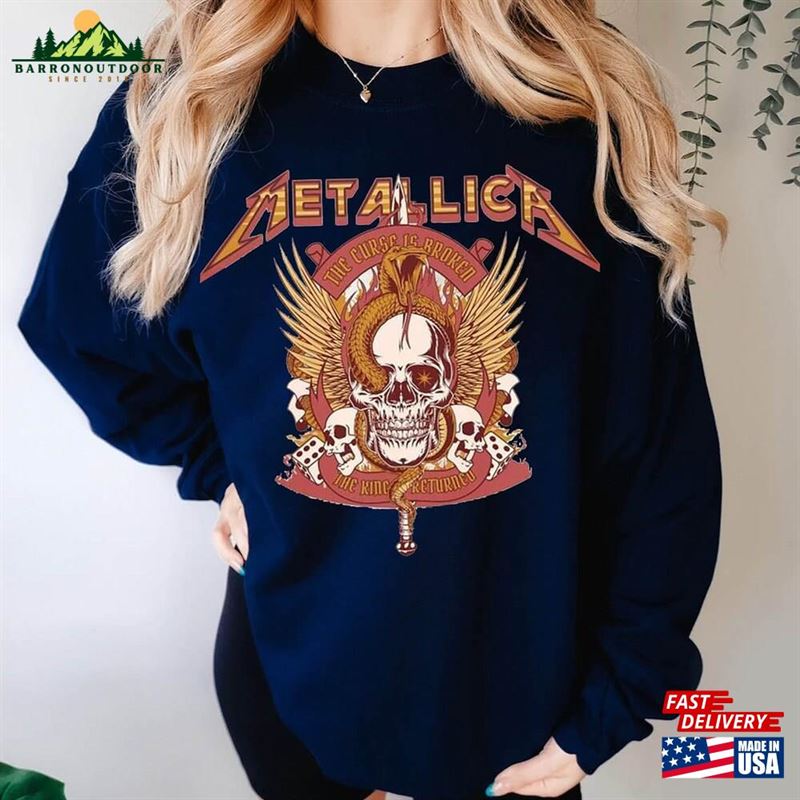 Metallica Band Thrash Metal Tour 2023 2024 Shirt Vintage T-Shirt Unisex Metallica Band Thrash Metal Tour 2023 2024 Shirt Vintage T-Shirt Unisex