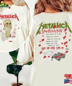 Metallica Band Thrash Metal Tour 2023 2024 Shirt Vintage Unisex T-Shirt