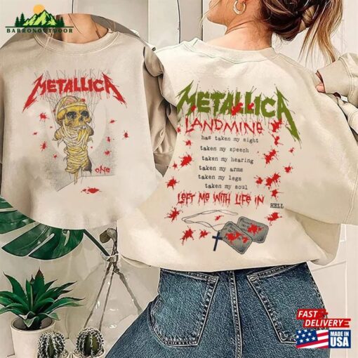 Metallica Band Thrash Metal Tour 2023 2024 Shirt Vintage Unisex T-Shirt