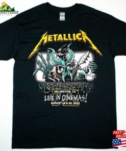 Metallica Live Tour 2023 Shirt Metal Music Band T-Shirt Hoodie