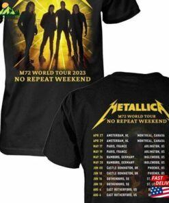 Metallica M72 World Tour 2023 T-Shirt Sweatshirt