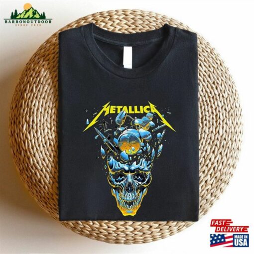 Metallica Metal Band M72 Tour 2023 2024 Event T-Shirt Fan Gift Shirt Unisex Hoodie