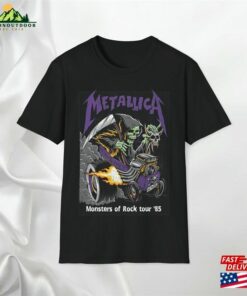 Metallica Monster Of Rock Tour 85 Here Comes Revenge T-Shirt Sweatshirt