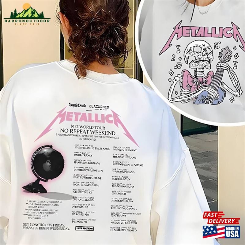 Metallica Shirt Band Metal Tour 2023 2024 Music Rock Festival Tee Classic Sweatshirt Metallica Shirt Band Metal Tour 2023 2024 Music Rock Festival Tee Classic Sweatshirt