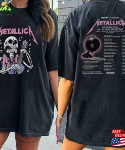 Metallica Shirt Band Metal Tour 2023 2024 T-Shirt Hoodie Sweatshirt
