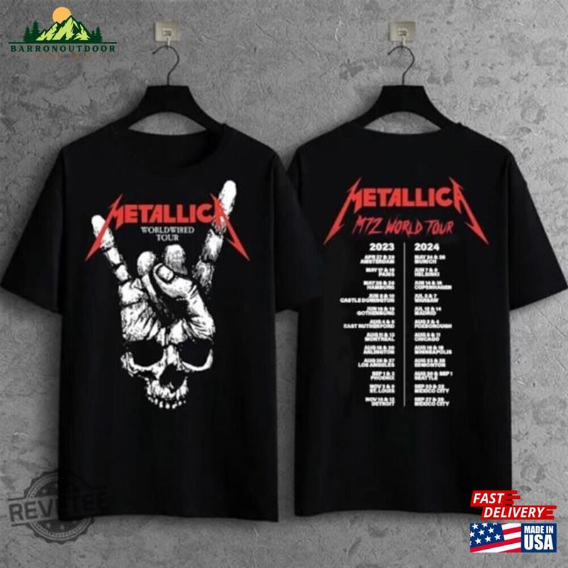 Metallica T-Shirt Hoodie Classic Metallica T-Shirt Hoodie Classic