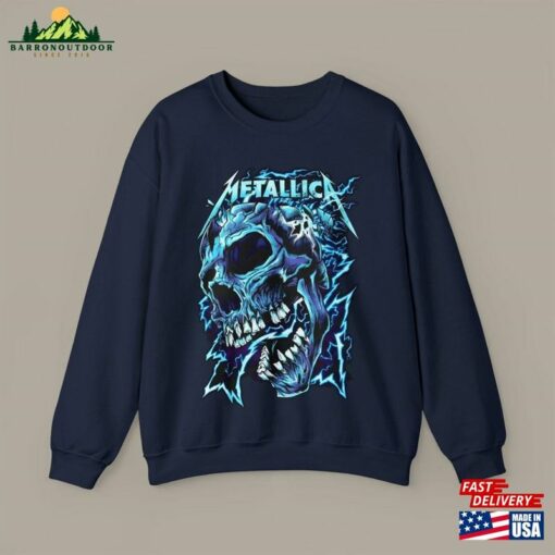 Metallica Thunder Skull Unisex Sweatshirt Classic