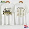 Metallica World Tour 2023 2Sides Shirt Band Skull Sweatshirt T-Shirt