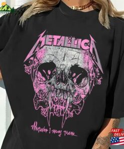 Metallica World Tour 2023 Music Rock Festival Shirt Tee Classic Unisex