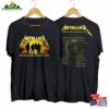 Metallica World Tour 2023 Shirt Band Skull Classic Unisex