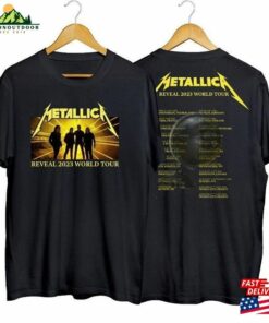 Metallica World Tour 2023 Shirt Band Skull Classic Unisex