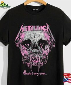 Metallica World Tour 2023 Shirt Band Skull Hoodie Classic