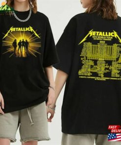 Metallica World Tour 2023 Shirt Sweatshirt Unisex