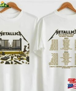 Metallica World Tour 2023 Shirt T-Shirt Hoodie