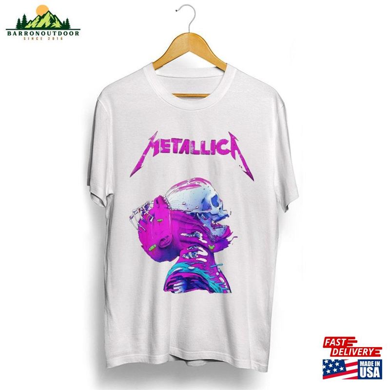 Metallica World Tour 2023 T-Shirt Shirt Concert Tee Classic Metallica World Tour 2023 T-Shirt Shirt Concert Tee Classic