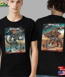 Metallicas Sofi Stadiums Los Angeless Unisex T-Shirt Ca Augusts Tour 2023 Shirt American Rock Band Tee Hoodie Sweatshirt
