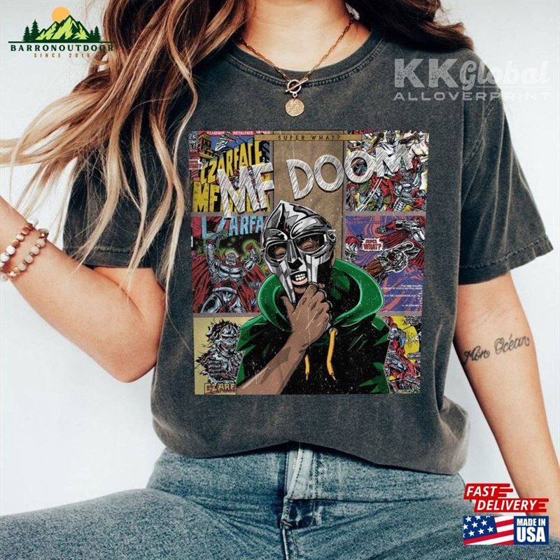 Mf Doom Music Shirt Y2k 90S Merch Vintage Album Super What Tour 2023 Graphic Tee Sweatshirt T-Shirt Unisex Mf Doom Music Shirt Y2k 90S Merch Vintage Album Super What Tour 2023 Graphic Tee Sweatshirt T-Shirt Unisex